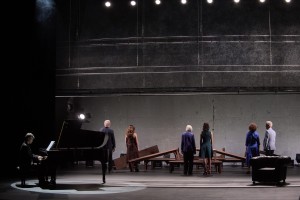 Adolfo Marsillach soy yo Dramaturgia_Xavier Albertí / Dirección_Lluís Homar Compañía Nacional de Teatro Clásico Reparto Dani Espasa, Núria Espert, María Hinojosa Montenegro, Carlos Hipólito, Lluís Homar, Natalia Huarte, Blanca Marsillach y Adriana Ozores Festival Internacional de Teatro Clásico de Almagro fotografiado por el fotógrafo Pablo Lorente