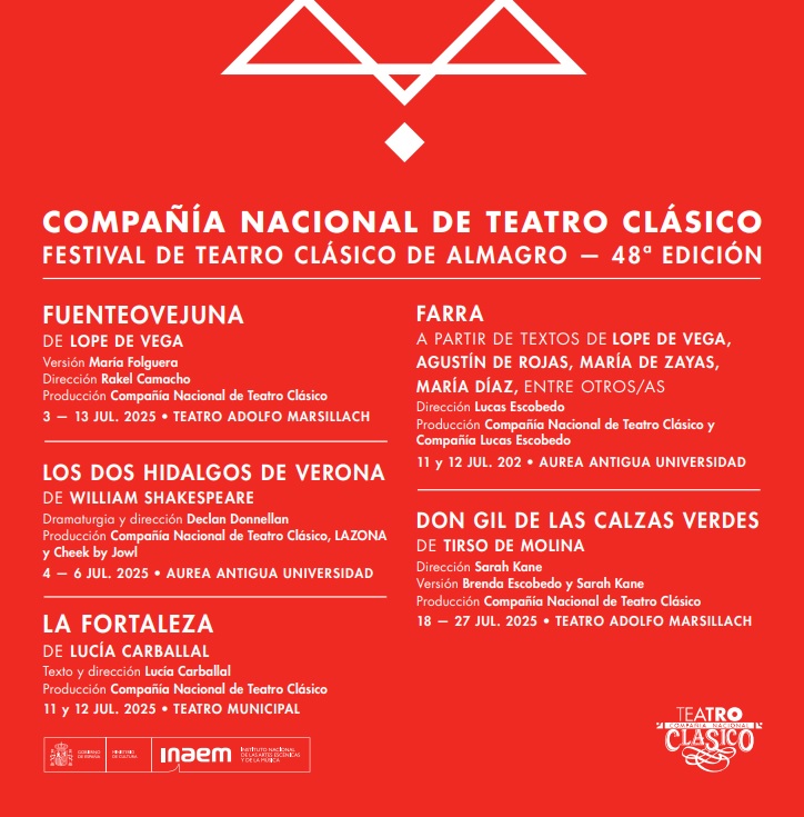 Sala de Prensa – La CNTC en el Festival de Almagro 2025