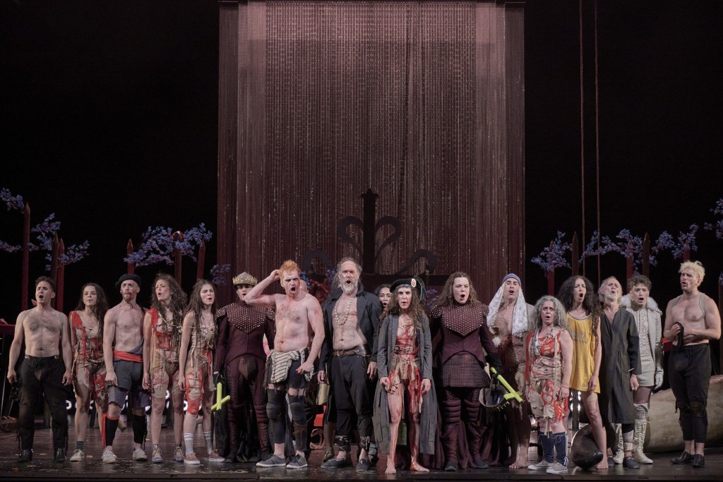 02/07/2025, ALMAGRO. - La Compañía Nacional de Teatro Clásico (CNTC) llega al Festival Internacional de Teatro Clásico de Almagro con una nueva producción de Fuenteovejuna, una de las grandes obras maestras de Lope de Vega y un pilar fundamental del Siglo de Oro Rakel Camacho, dirige a Pedro Almagro ,Mikel Arostegui Tolivar , Lorena Benito, Carmen Escudero, Mariano Estudillo, Cristina García, Jorge Kent, Pascual Laborda, Vicente León, Lucía López ,Cristina Marín-Miró, Chani Martín, Eduardo Mayo, Nerea Moreno, Laura Ordás, Jaime Soler Huete, Fernando Trujillo, Adriana Ubani y Alberto Velasco /PABLO LORENTE
