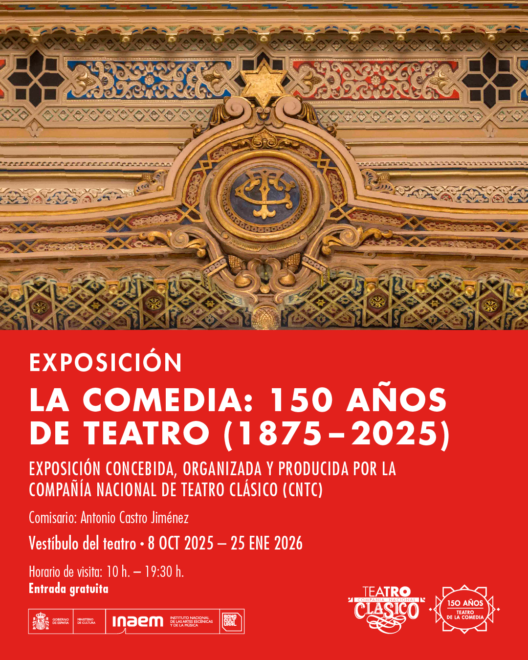 Exposición ‘La Comedia: 150 años del teatro (1875-2025)’