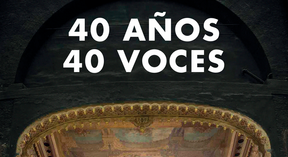 Sala de prensa – 40 años, 40 voces